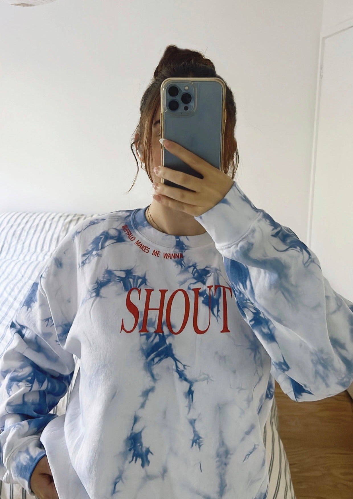 Tie dye Shout Sweatshirt