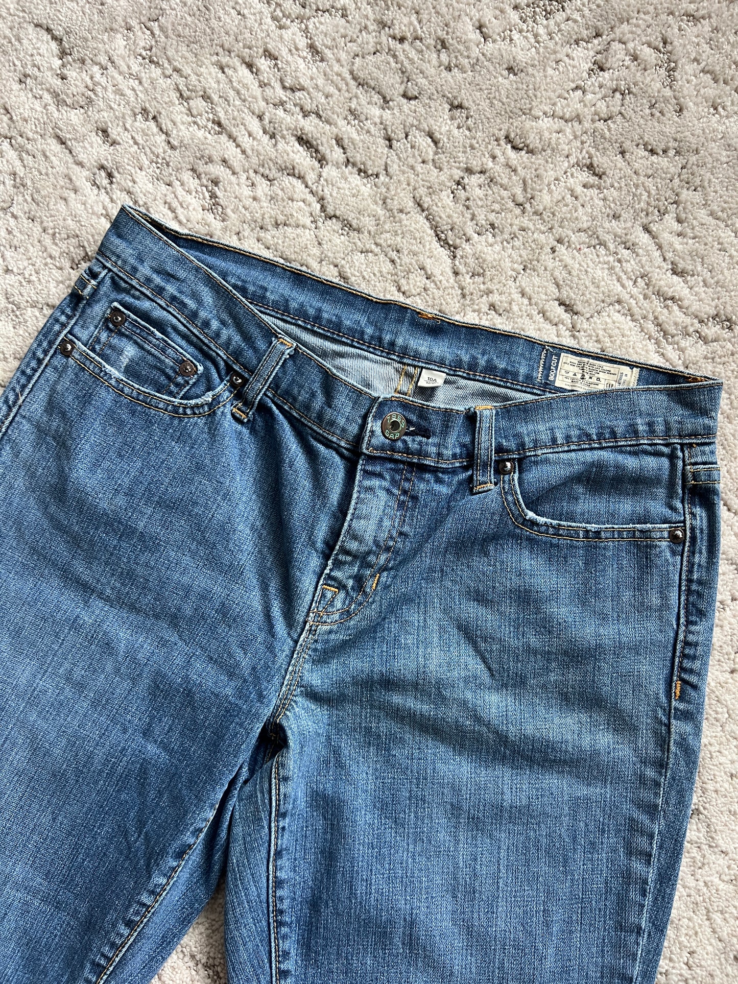 Waist:32 Inseam:28 Hip:38 Rise:8.5