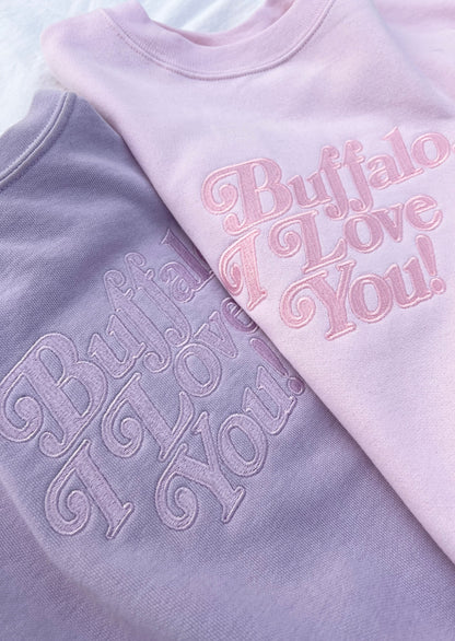 Buffalo I Love You Sweatshirt