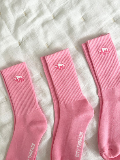 Pink Buffalo Socks