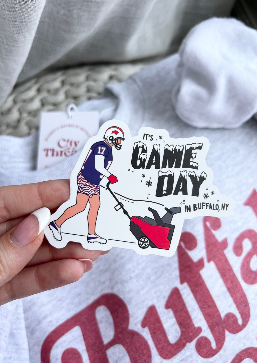 Game Day Sticker – City Threads