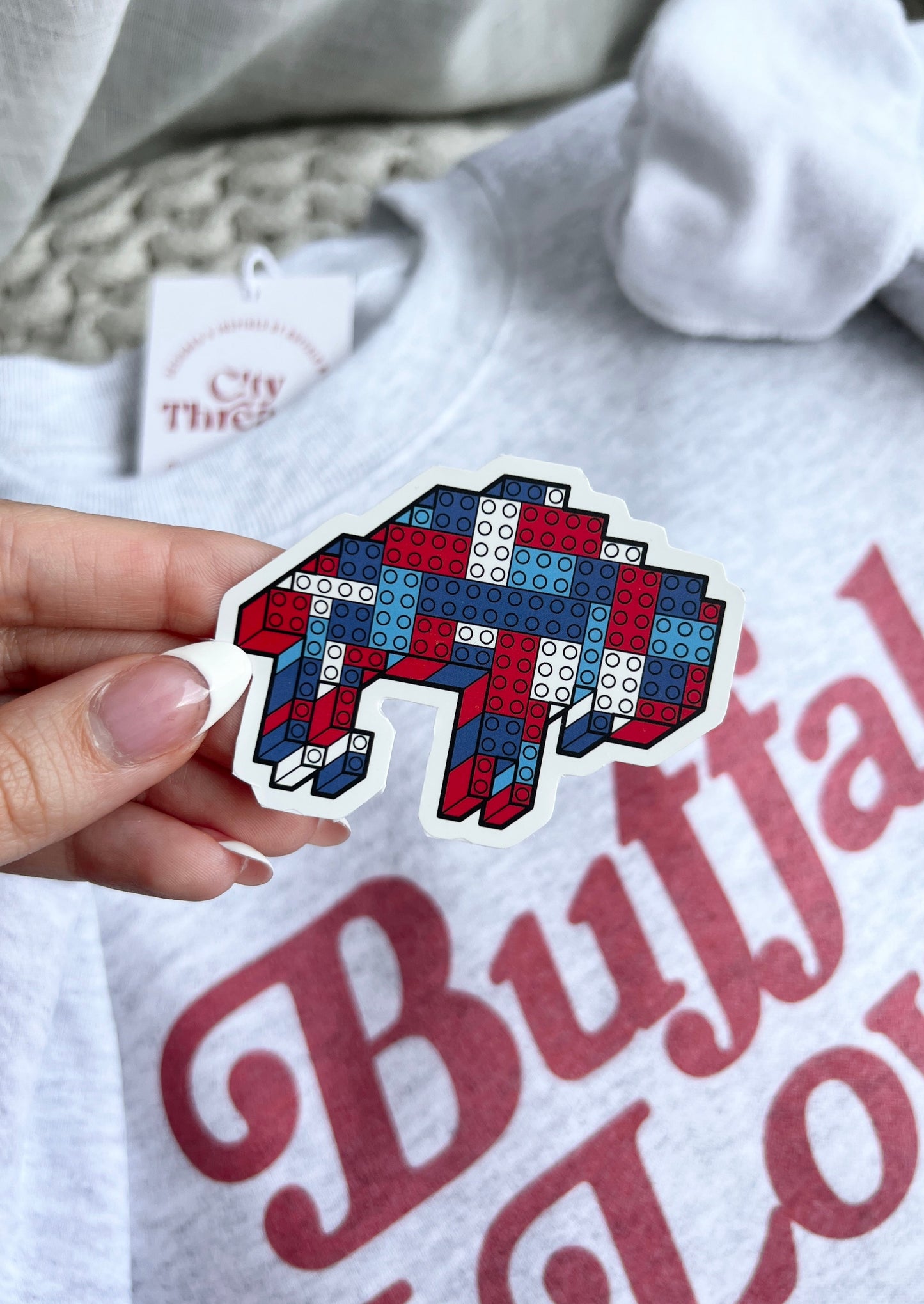 Buffalego Sticker