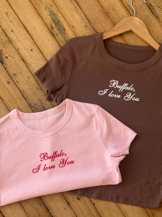 Buffalo, I Love You Micro Tee