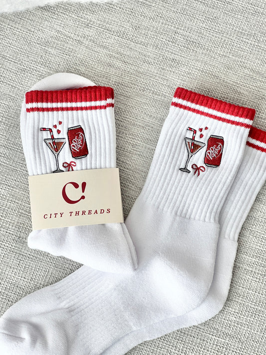 Dr Pepper Socks