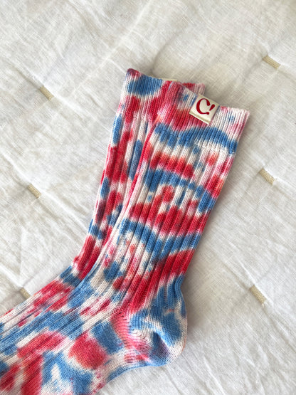 Chunky Tie Dyed Socks