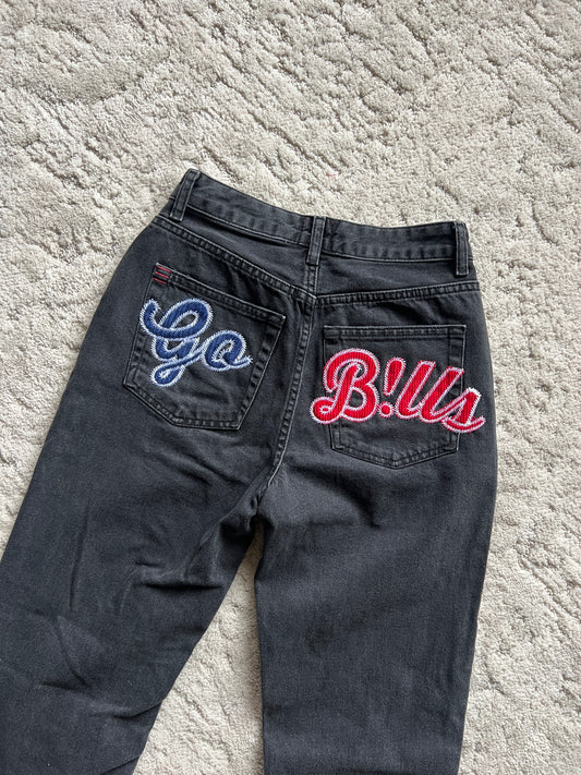 Waist:26 Inseam:29 Hip:37 Rise:11