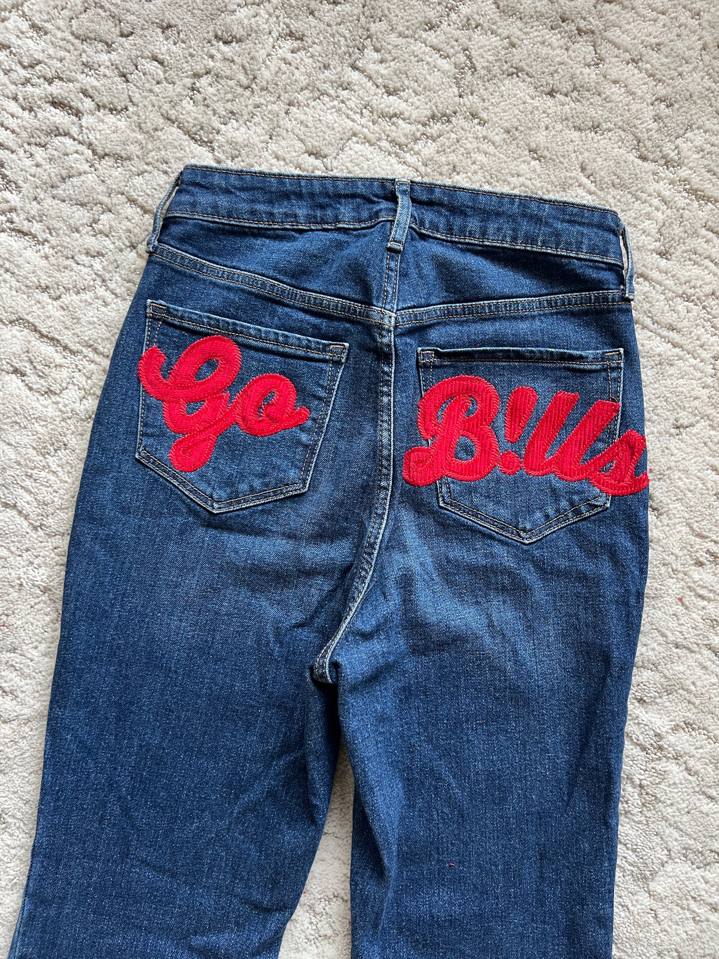 Waist:27 Inseam:29 Hip:33 Rise:12