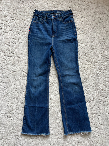 Waist:27 Inseam:29 Hip:33 Rise:12