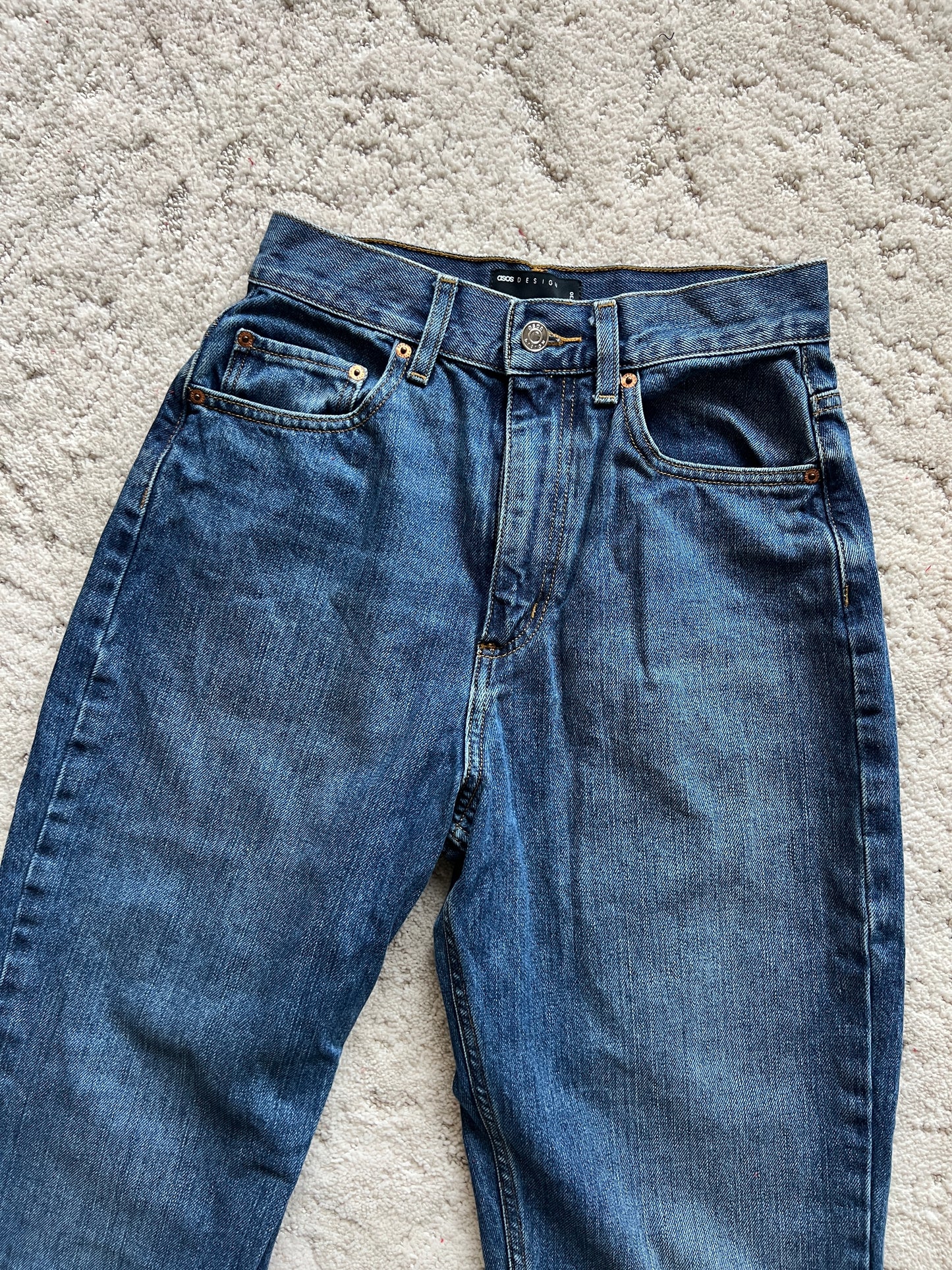 Waist:27 Inseam:30 Hip:38 Rise:13