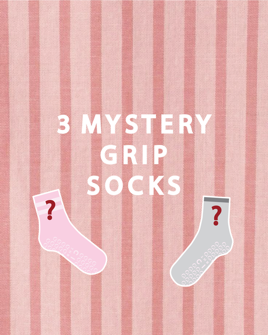 Mystery Grip Sock Trio